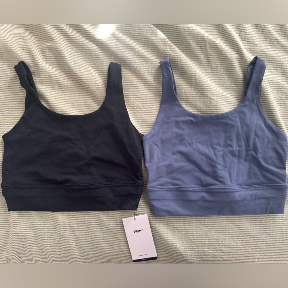 Lot of 2 Nike Yoga sports bras XS